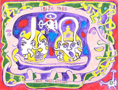 null Yvon TAILLANDIER (1926-2018)


Ibiza, 1988


Gouache sur papier signé en bas...
