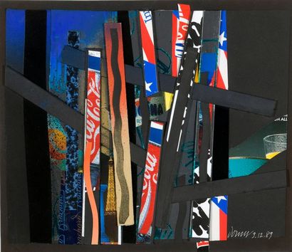 null Bertrand DORNY (1931-2015)


Sans titre, 1989


Collage de papiers pliés sur...