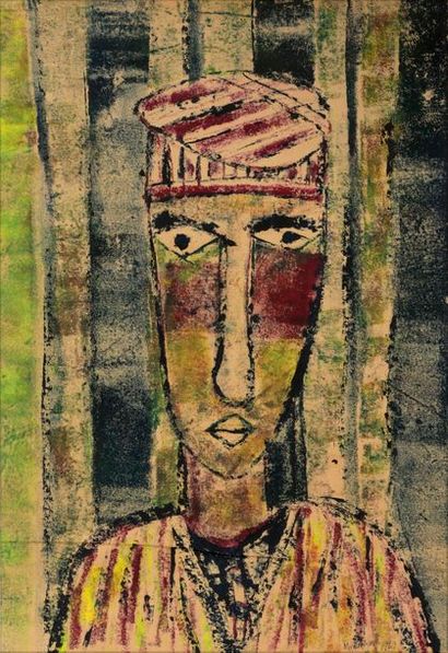 null Muraina OYELAMI (né en 1940)


Man in Yoruba costume, 1969


Pastel sur papier,...