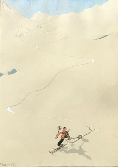null SAMIVEL (1907-1992)


Sur les planches, Les joies du ski


Suite de sept estampes...