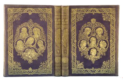null Sue, Eugène - Gavarni. - Le Juif errant. Paris, Paulin, 1845. 4 volumes in-8,...