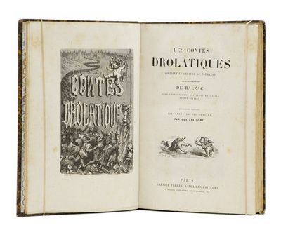 null Balzac, Honoré de - Doré, Gustave. - Les Contes drolatiques colligez ez abbayes...