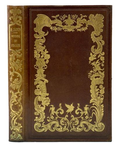 null Janin, Jules. - Voyage en Italie. Paris, E. Bourdin et Cie, 1889. In-8 relié...