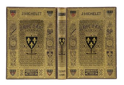 null Michelet, Jules - Bida. - Jeanne d'Arc (1412-1432). Paris, Libr. Hachette, 1888....