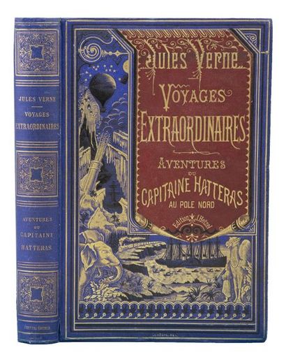 null Verne, Jules - Riou. - Voyages et aventures du capitaine Hatteras. Les Anglais...