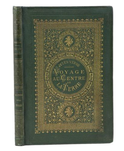 null Verne, Jules - Riou. - Voyage au centre de la terre. Paris, Bibliothèque d'Education...