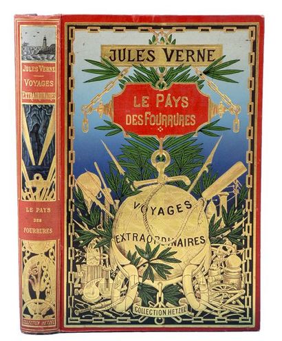 null Verne, Jules - Férat et de Beaurepaire. - Le Pays des fourrures. Paris, Bibliothèque...