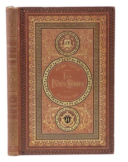 null Verne, Jules - Férat, J.. - Les Indes Noires. Paris, Bibliothèque d'Education...