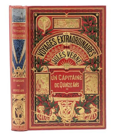 null Verne, Jules - Meyer, H.. - Un Capitaine de quinze ans. Paris, Collection Hetzel,...