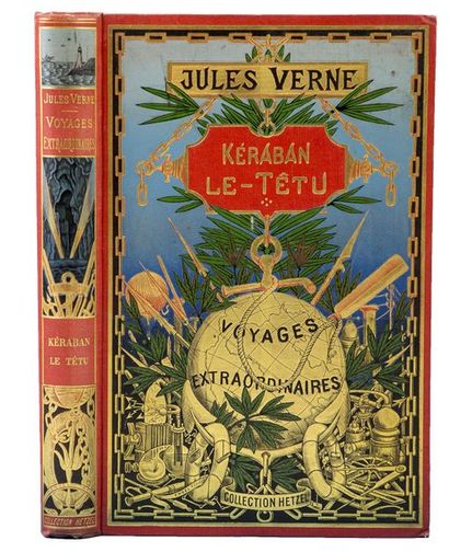 null Verne, Jules - Benett, L.. - Kéraban-le-Têtu. Paris, Bibliothèque d'Education...