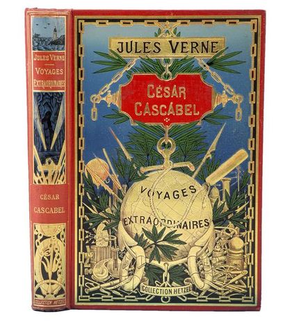 null Verne, Jules - Roux, G.. - César Cascabel. Paris, Bibliothèque d'Education et...