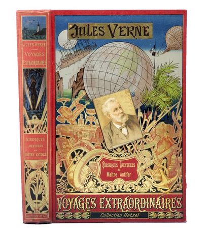 null * Verne, Jules - Roux, G. . - Mirifiques Aventures de Maître Antifer. Paris,...