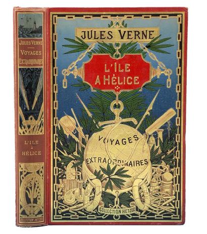 Verne, Jules - Benett, L.. - L'Ile à hélice....
