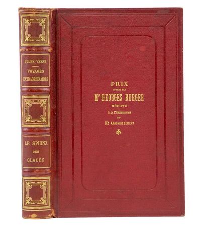 null Verne, Jules - Roux, G.. - Le Sphinx des glaces. Paris, Bibliothèque d'Education...