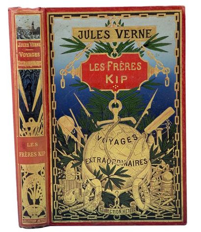 null Verne, Jules - Roux, G.. - Les Frères Kip. Paris, Collection Hetzel, s.d. [1902-1903]....