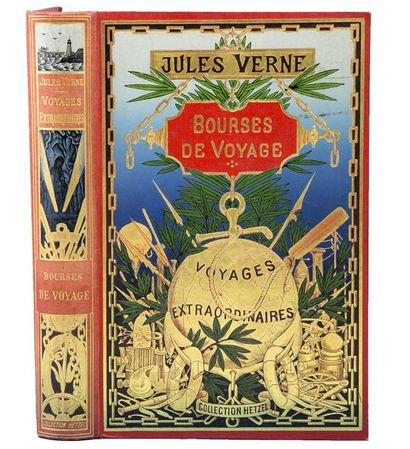 null Verne, Jules - Benett, L.. - Bourses de voyage. Paris, Collection Hetzel, s.d....