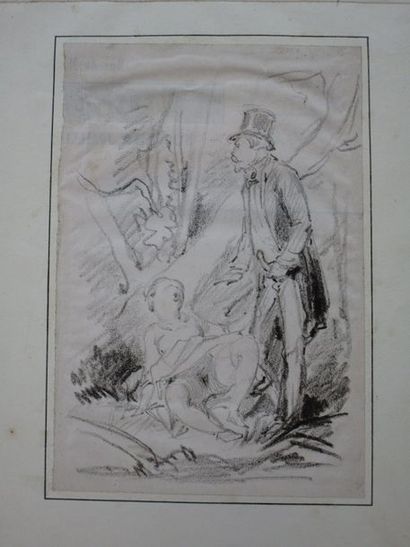 null Attribué à Théophile GAUTIER (1811-1872)


Trois dessins érotiques au crayon...