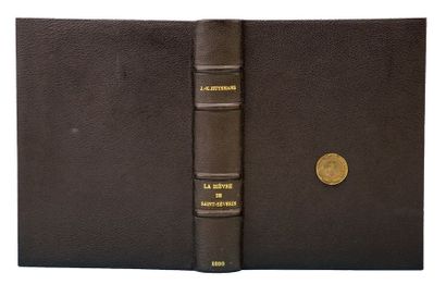 null Huysmans, J.K.. - La Bièvre et Saint-Séverin. Paris, P.V. Stoch, 1898. In-12,...