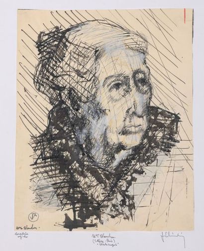 Félix SCHIVO (1924-2006) 

PORTRAIT DE MADAME BLANCHON, DIT PORTRAIT DE GRAND-MERE


Eau-forte,...