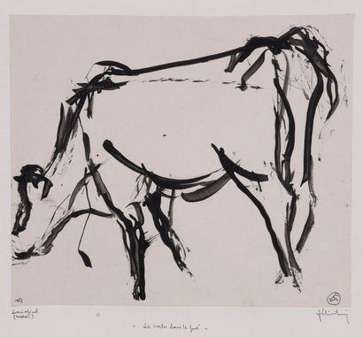 Félix SCHIVO (1924-2006) 

LOT DE DOUZE DESSINS D’ANIMAUX


Techniques diverses


Signés...