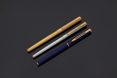 null WATERMAN 


Trois stylos plumes de la collection Exécutive en version laque,...
