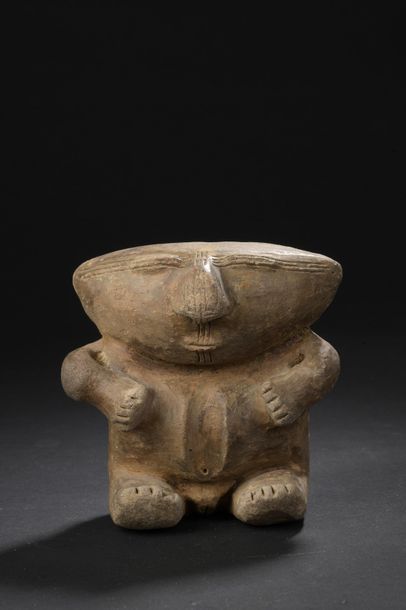 null STATUETTE féminine assise


Culture Quimbaya, Rio Cauca, Colombie


Vers 1000...