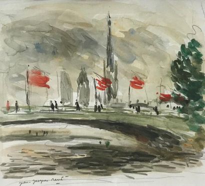 Jean-Jacques RENE (1943)
Rouen, le port Corneille...