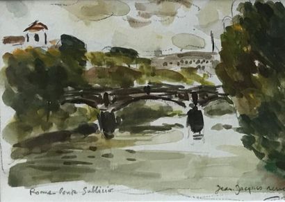 Jean-Jacques RENE (1943)
Rome, Ponte Sublicio
Aquarelle...