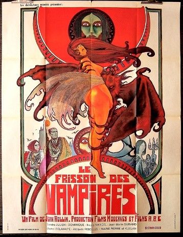 null LE FRISSON DES VAMPIRES (1971) de Jean Rollin avec Sandra Julien, Jean-Marie...