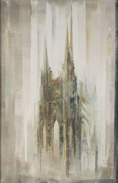 null Roger SURAUD (1938-2016)


La cathédrale


Huile sur toile.


Signée en haut...