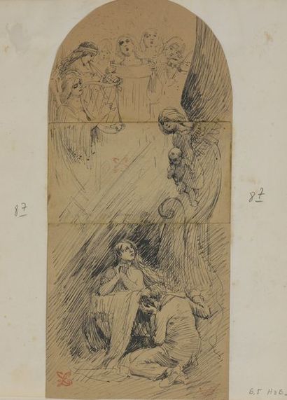 null Louis SÜE (1875-1968)


Etudes : nus, d'après Raphael 


Cinq dessins : crayon,...