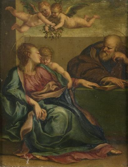 null Ecole VENITIENNE vers 1650


La Saint Famille


Cuivre


38,5 x 30 cm


Res...