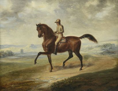 null Ecole du XIXè siècle


Le jockey


Huile sur toile.


33 x 40,5 cm


Pièce au...