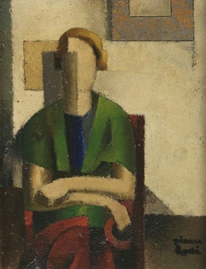 Pierre HODÉ (1889-1942)


Portrait de Marthe


Huile...