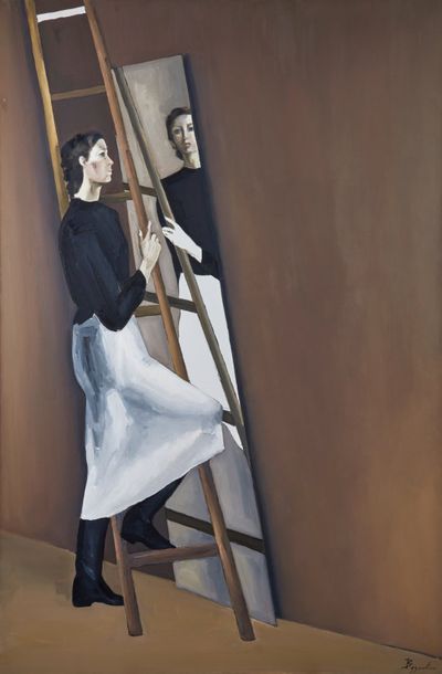 null Constantin BYZANTIOS (né en 1924)


Femme à l’échelle et au miroir


Huile sur...