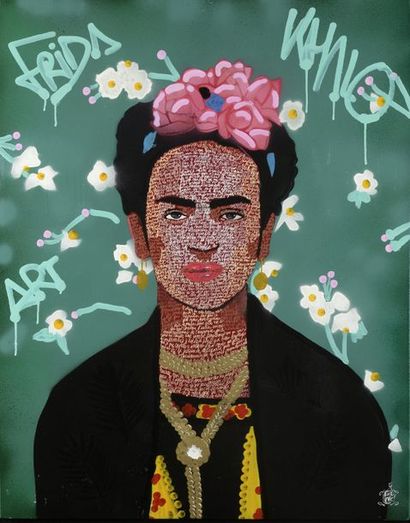  MIKA NAK (né en 1975)


Frida Kahlo


Technique mixte et aérosol sur toile, signée... Gazette Drouot