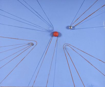 null Valentin CRIADO (1931-2010)


Galaxie bleu sur trajectoire


Acrylique et boules...