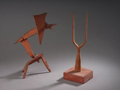 null Valentin CRIADO (1931-2010)


Le penseur et sans titre, 1960


Deux sculptures...