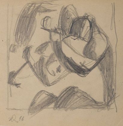 null Hans RICHTER (1888-1976)


Deux violonistes, 1916


Crayon sur papier monogrammé...