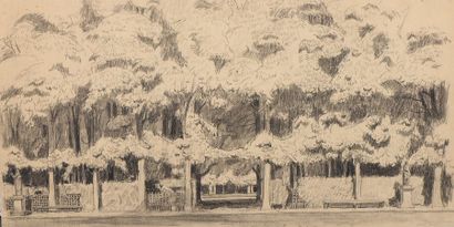 null Georges Paul LEROUX (Paris 1877 - Meudon 1957)


Les jardins de Versailles


Crayon...