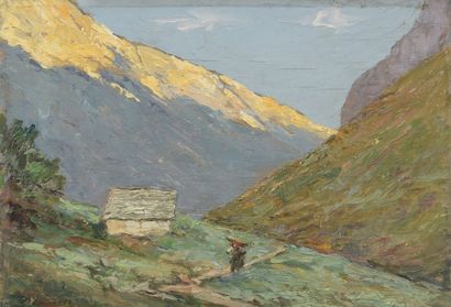 null Clément CASTELLI (1870-1959)


Vallée du Simplon,1933, Alpes Suisses


Huile...