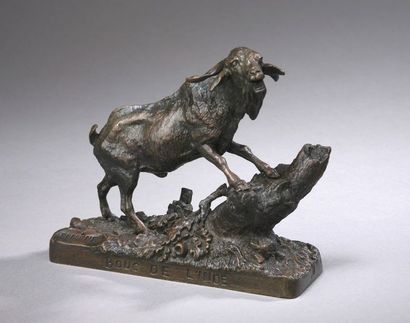 null Pierre Jules MÊNE (1810-1879)


Bouc n°2 (de l’Inde)


Bronze à patine brune....