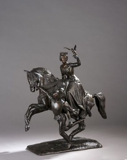 null - Jean-Auguste BARRE (1811-1896)


Marie de Bourgogne à la chasse au faucon...