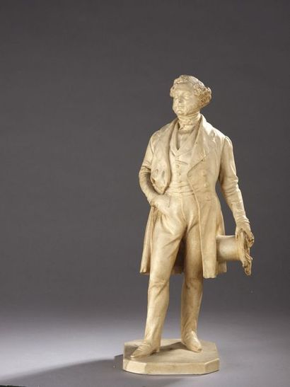 null Paul GAYRARD (1807-1855)


Le Comte d’Orsay


Plâtre patiné signé.


H. 44 ...
