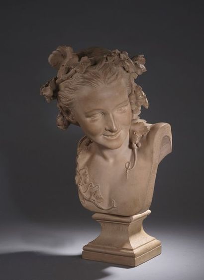 null Jean-Baptiste CARPEAUX (1822-1875)


L’Espiègle


Buste en terre-cuite. 


Signé...