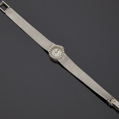 null TISSOT


Montre de poignet pour dame en or gris, 18k 750‰, boîte ronde, cadran...