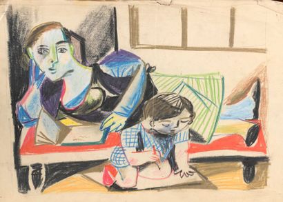 null Carlos CARNERO (1922-1980)


Lot d'environ 10 dessins dans l'esprit de Picasso.


Diverses...