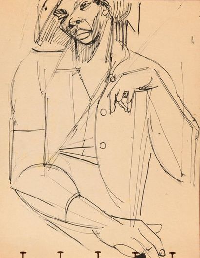 null Carlos CARNERO (1922-1980)


Lot d'environ 20 dessins dans l'esprit de Picasso.


Diverses...