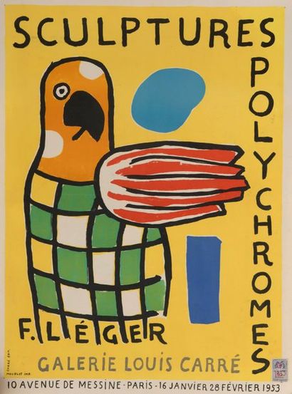 null Affiche d'exposition de Fernand Léger


Sculptures Polychromes.


Galerie Louis...