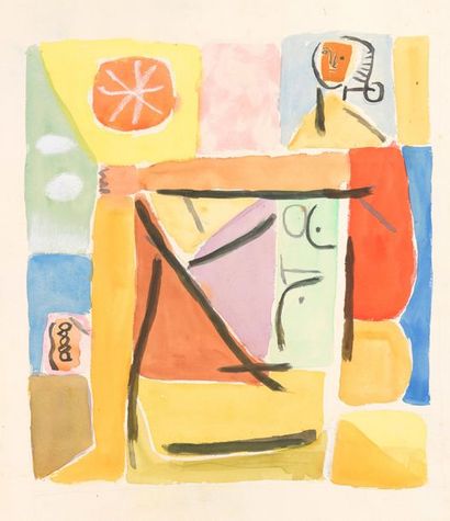 null Carlos CARNERO (1922-1980)


Lot d'environ 10 dessins dans l'esprit de Klee.


Diverses...